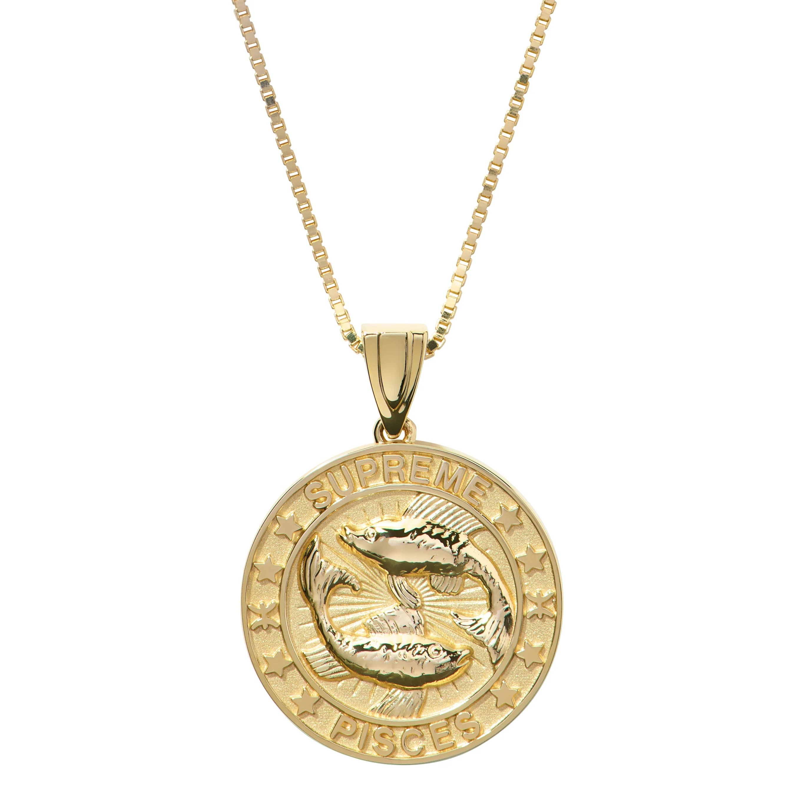 Supreme®/Jacob&Co 14K Gold Zodiac Pendant view 16